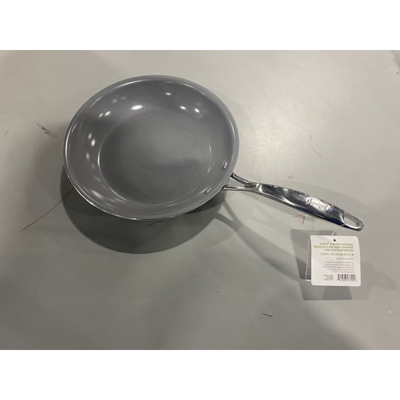 GOODFUL 9.5 IN CERAMIC NON-STICK FRY PAN - GRAY/WHITE