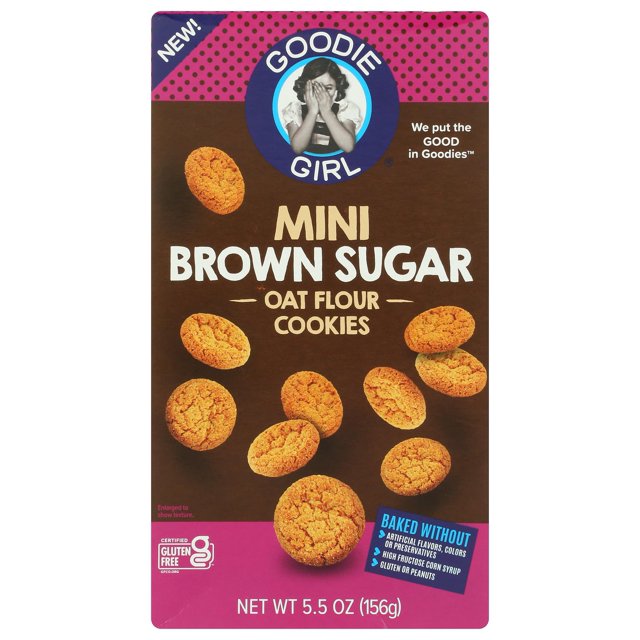 GOODIE GIRL Brown Sugar AIF4 Cookies, 5.5 OZ