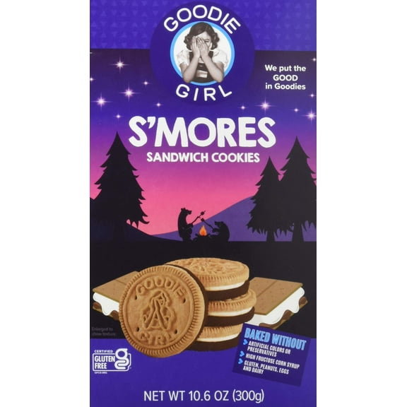 GOODIE GIRL S'mores Sandwich AKF18 Cookies, 10.6 OZ