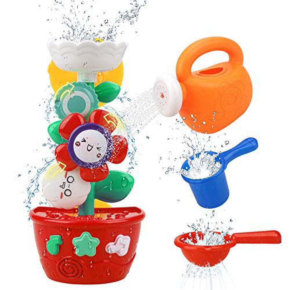 Silicone Waterworks Wall Suction Bath Toys with Flasks and Pipe connectors  for Kids Ages 4-8 Soft Silicone Bath Toys for Kids Ages 3-5, Bubble Bath  Kids Bath To… in 2023