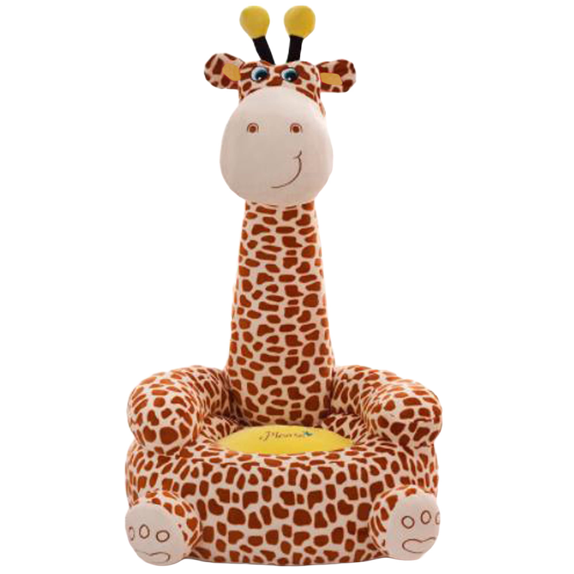 GOODLUCKY Kids Sofa Couch, Toddler Giraffe Sofa Chair, Comfy Child