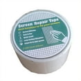 GOODLUCKY Window Screen Repair Tape Adhesive Screen Patch Fiberglass