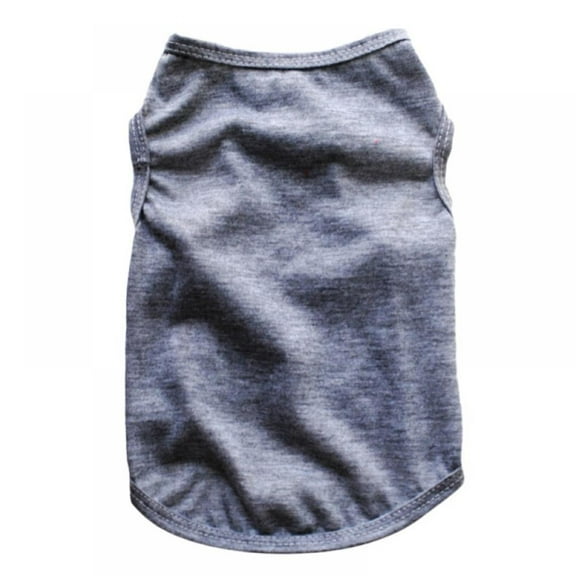 GOODLY Dog Shirts Pet Clothes Blank Clothing,Puppy Vest T-Shirt Sleeveless Costumes, for Small Extra Small Medium Dogs and Cats