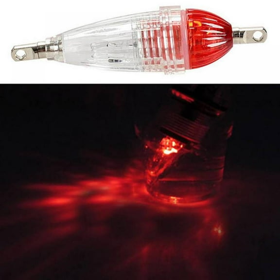 GOODLY Mini LED Bait Underwater Fishing Light Deep Sea Drop Squid Strobe Bait Lure Lamp Tackle