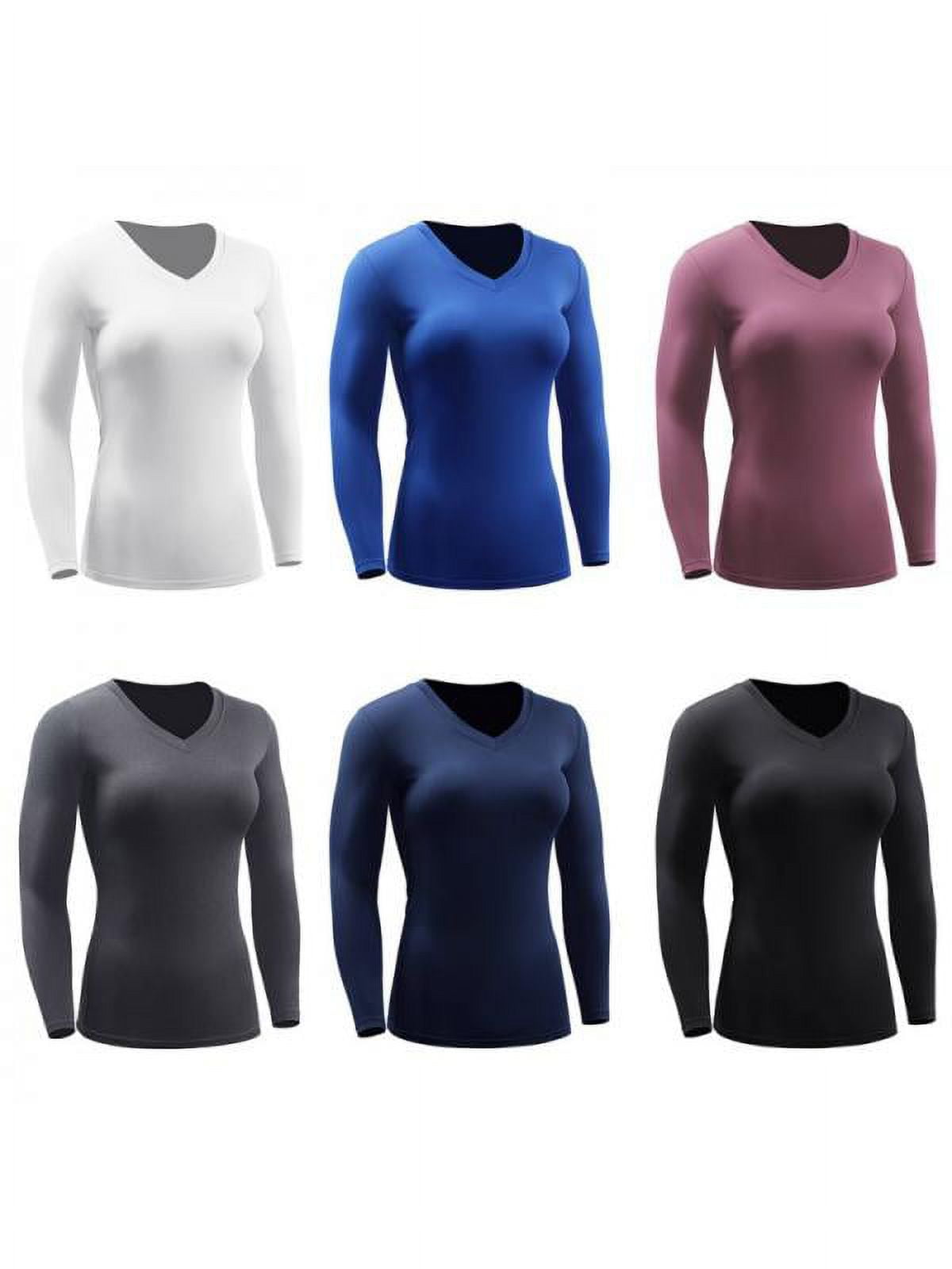GOODLY Sports Tights Women Fitness T-shirts Running Long-sleeved ...