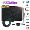 thumbnail image 1 of GOODLY TV Antenna Amplified HD Indoor Digital TV Antenna Long 960 Miles Range Reception Support 4K 1080p TVs Indoor Smart HDTV Television for Local Channels, 1 of 7