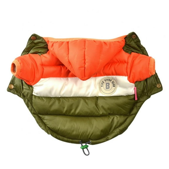 GOODLY Winter Dog Hoodie Coat Waterproof Down Jacket Puppy Cat Windproof Cold Weather Coat Pet Clothes