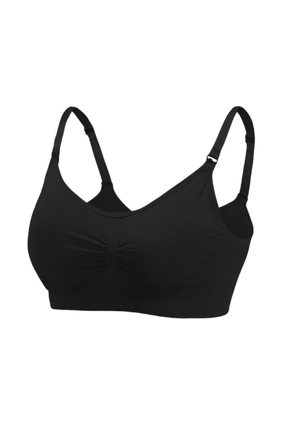 Women's Breathable Wirefree Nursing Bra Comfortable to Wear
