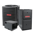 thumbnail image 1 of GOODMAN 3 TON 13.8 SEER2 AC & 96% AFUE 80K BTU GAS FURNACE SYSTEM - HORIZONTAL with Propane Conversion Kit, 1 of 5