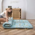 thumbnail image 1 of GOODONE Japanese Floor Mattress Futon Mattress Floral Design Sleeping Mat Twin Size, 1 of 6