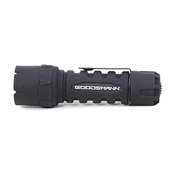 GOODSMANN Tacticpro LED Flashlight Offroad Automotive/Garage /Emergency/ Boating/Fishing/Hunting/Camping/Hiking/Patrolling 9924-0011-01