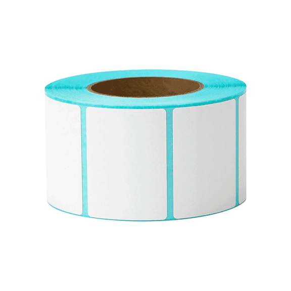 GOODSZON 2 x 1 Direct Thermal Labels Roll, Triple-Proof Top-Coated, 50 x 25 mm Barcode Labels, 1000 Labels, 1 Roll