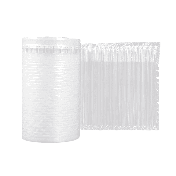 GOODSZON Inflatable Air Column Packing Roll, 12 in Height, 80 ft Length, Protective Shipping Cushion Wrap, 1 Roll