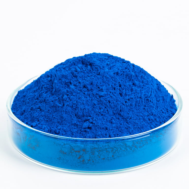 GOODTAKE Blue Iron Oxide Mineral Pigment Concrete Cement Lime Powder  Colorant Waterproof Sunscreen Alkali Resistance Acid Resistance Non Toxic 