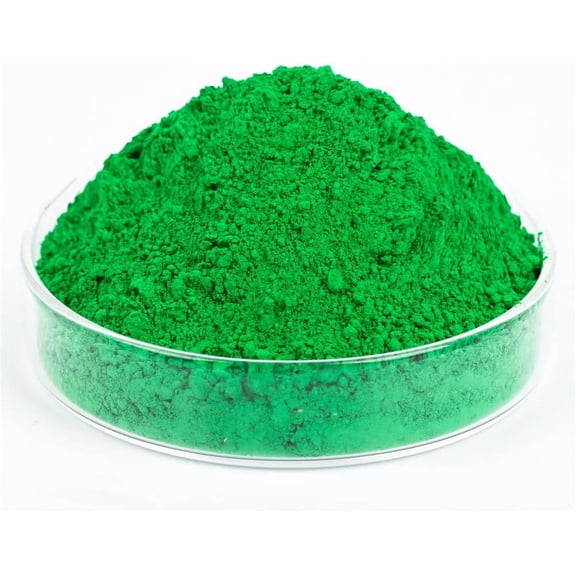 GOODTAKE Concrete Pigment, Grass Green Iron Oxide Pigment Powder, Concrete Cement Dye Color Pigment for Pastel Tile Paint Concrete Cement Mortar Grout (Grass Green, 12 oz)