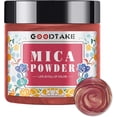 thumbnail image 1 of GOODTAKE Rose Gold Mica Powder | Pure Natural | Epoxy Resin Color Pigment | Non-Toxic | Mica Powder for Resin, Soap Making, Candle Making, Bath Bomb, Slime Pigment (Rose Gold, 2 oz), 1 of 9