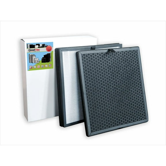 GOODVAC Replacement H13 True HEPA Filter Kit Compatible with Samsung Cube Air Purifiers CFX-H100/GB