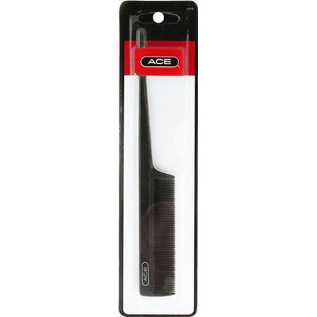 GOODY Ace Comb, Tail, Black, 8"