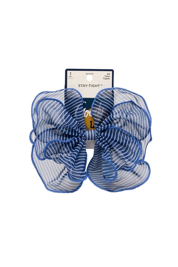 x Lee Pain-Free Bow Barrette Clip, Easy Styling for All Hair Types, 1 Count