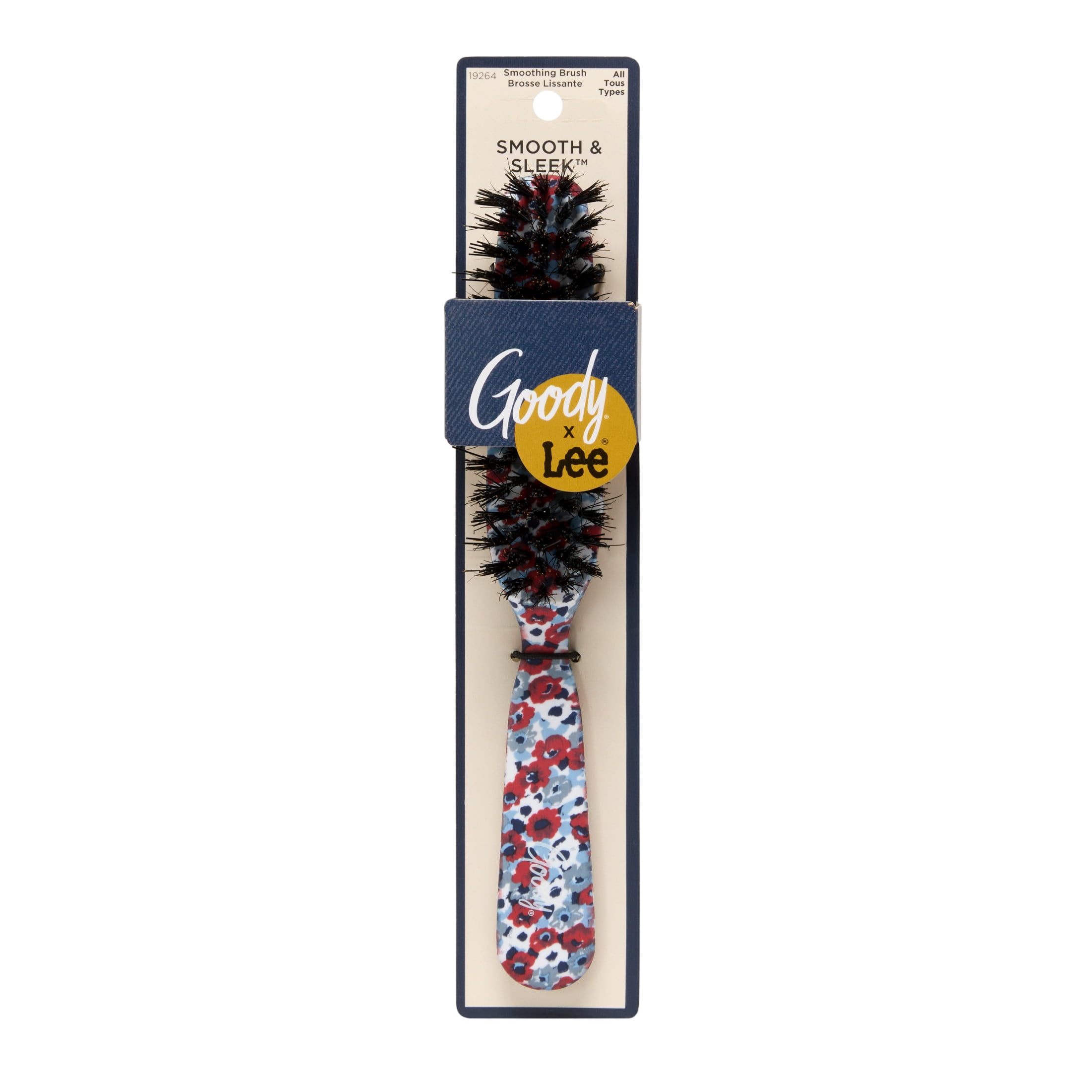 Goody x Lee Boar Smoothing Hairbrush, Shine Boosting, Soft