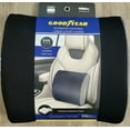 thumbnail image 1 of GOODYEAR Automotive Contoured Lumbar Support Cushion Black+Grey, 1 of 3