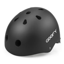GOOFY All Purpose Rider Helmet Impact Resistance Ventilation Multi-Sport for Youth & Adults (Matt Black, L)