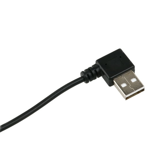 GOOHOCHY 1.5m Spiral Coiled USB Micro 5 Pin Male to USB 2.0 Male Data Charge Cable (Black)