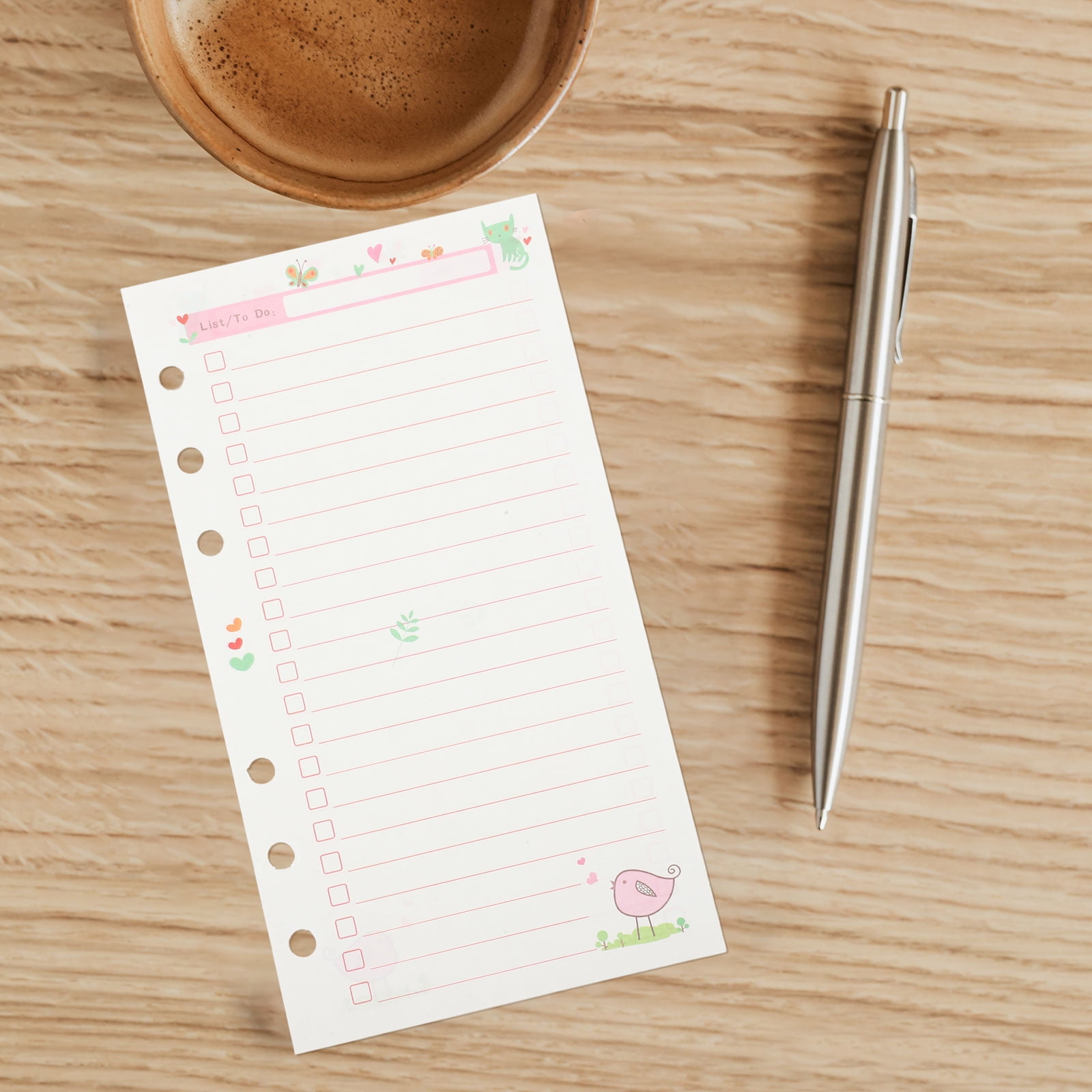 FUTUREORYY Notebook Replacement Inserts Memo Recording Notepad Refill ...