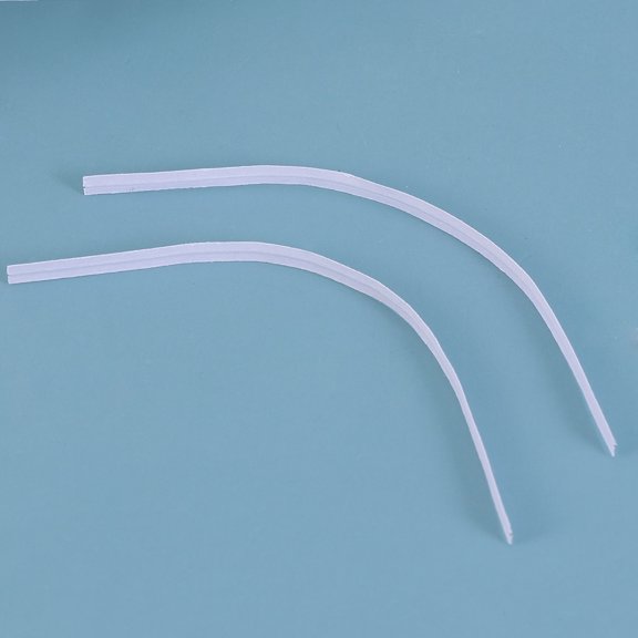 Mobutofu 1Pack Wrapping Paper Tie with Iron Wire White for Sealing Packaging and Decorative Use