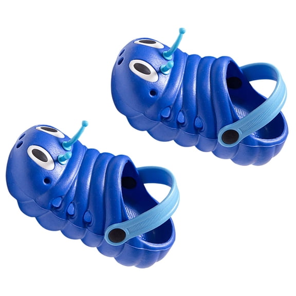 GOOHOCHY 1 Pair EVA Summer Slipper For Boys And Girls With Non-skid Feature Cartoon Animal Look 6.29In