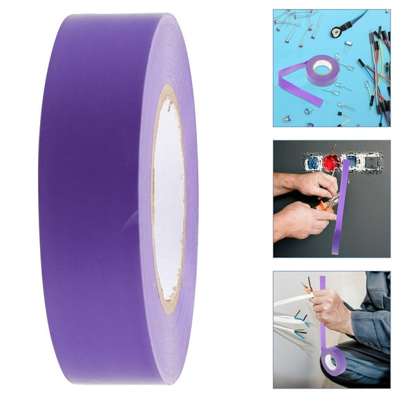 FUEENIRVA High Temperature Tape Purple PVC for Automotive Industry 1Pcs