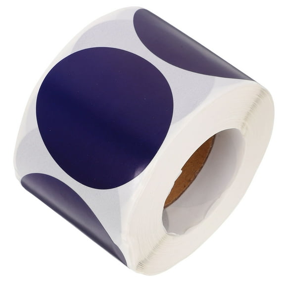 GOOHOCHY 1 Roll of Circle Dot Stickers Label Dot Stickers Colored Coding Labels Small Dot Stickers Round Labels