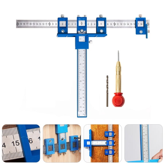 GOOHOCHY Woodworking Tool Aluminum Stainless Steel 1Set 40x30cm