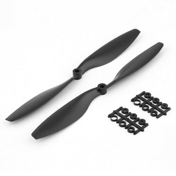 GOOHOCHY 1 Set Airplane Props Quadcopter Dynamic Hard Plastic Round