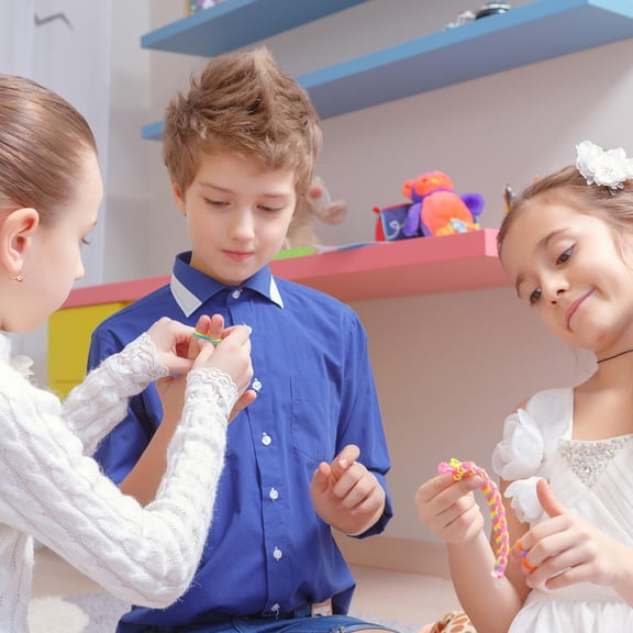 GOOHOCHY Friendship Bracelet Making Kit Bracelet Making Kit Cotton 1 Set