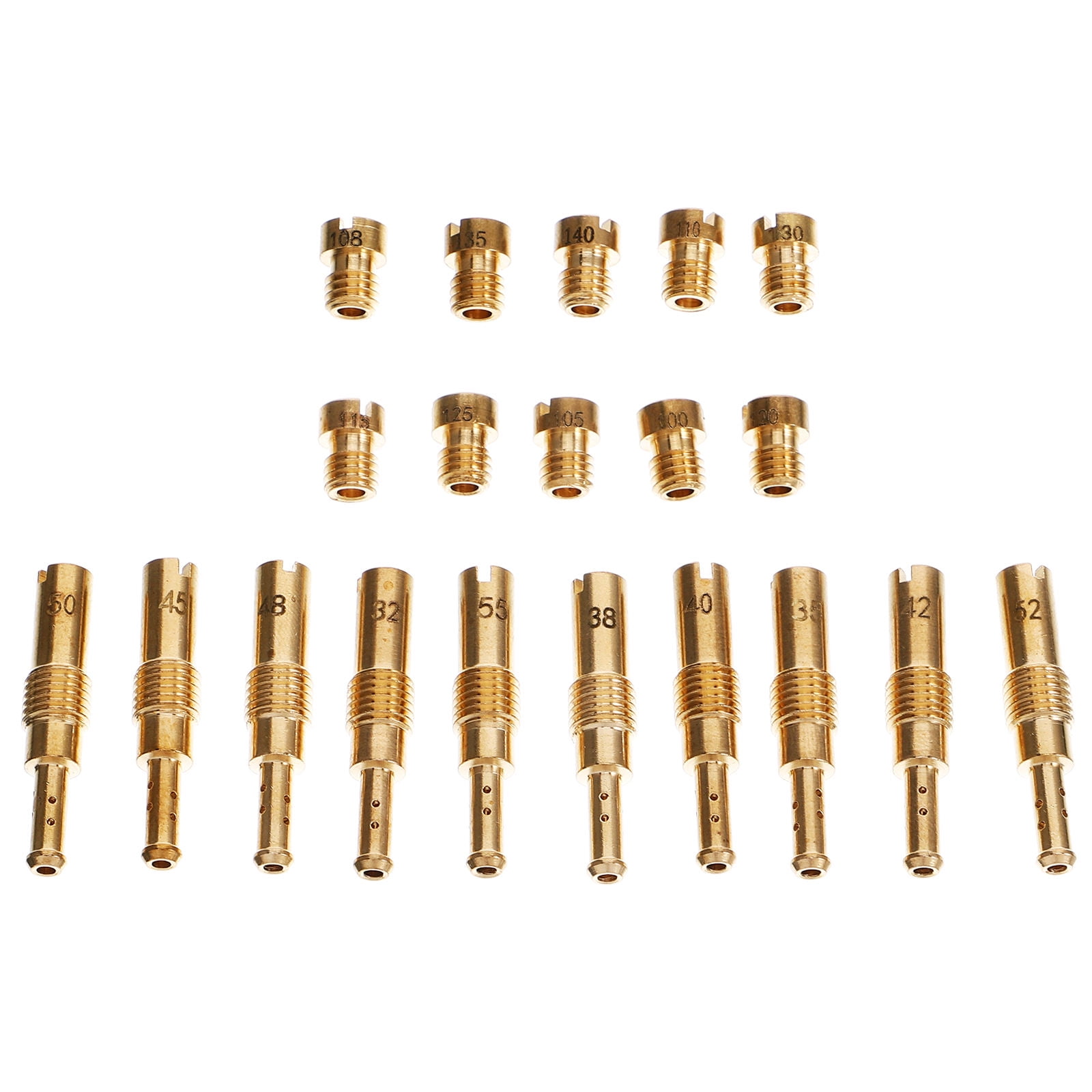 GOOHOCHY 1 Set Carburetor Main And Auxiliary Measuring Holes High Pressure Hose Nozzle Sprayer Injection Hose Clamps For Atv Utv