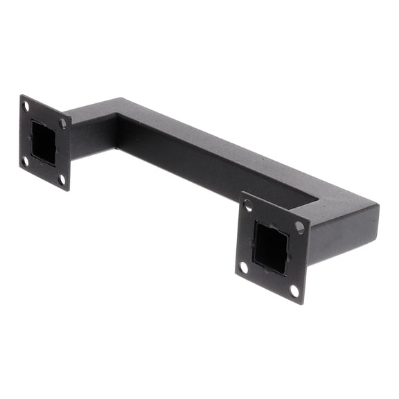 GETAJGHSD Barn Door Pull Barn Door Handle Black Steel 1 Set 7.9x2.4in