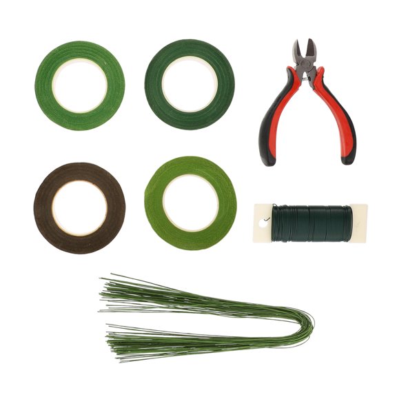 GOOHOCHY 1 Set Flower Arrangement Decoration Fixing Tool Set Bouquet Stem Arrangement Kit