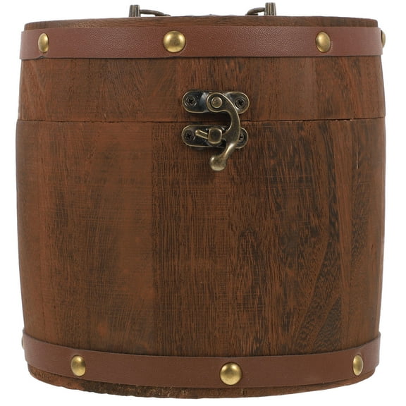 GOOHOCHY Tea Box Storage Set in Light Brown, Perfect for Vintage Style Home Decor and Organization