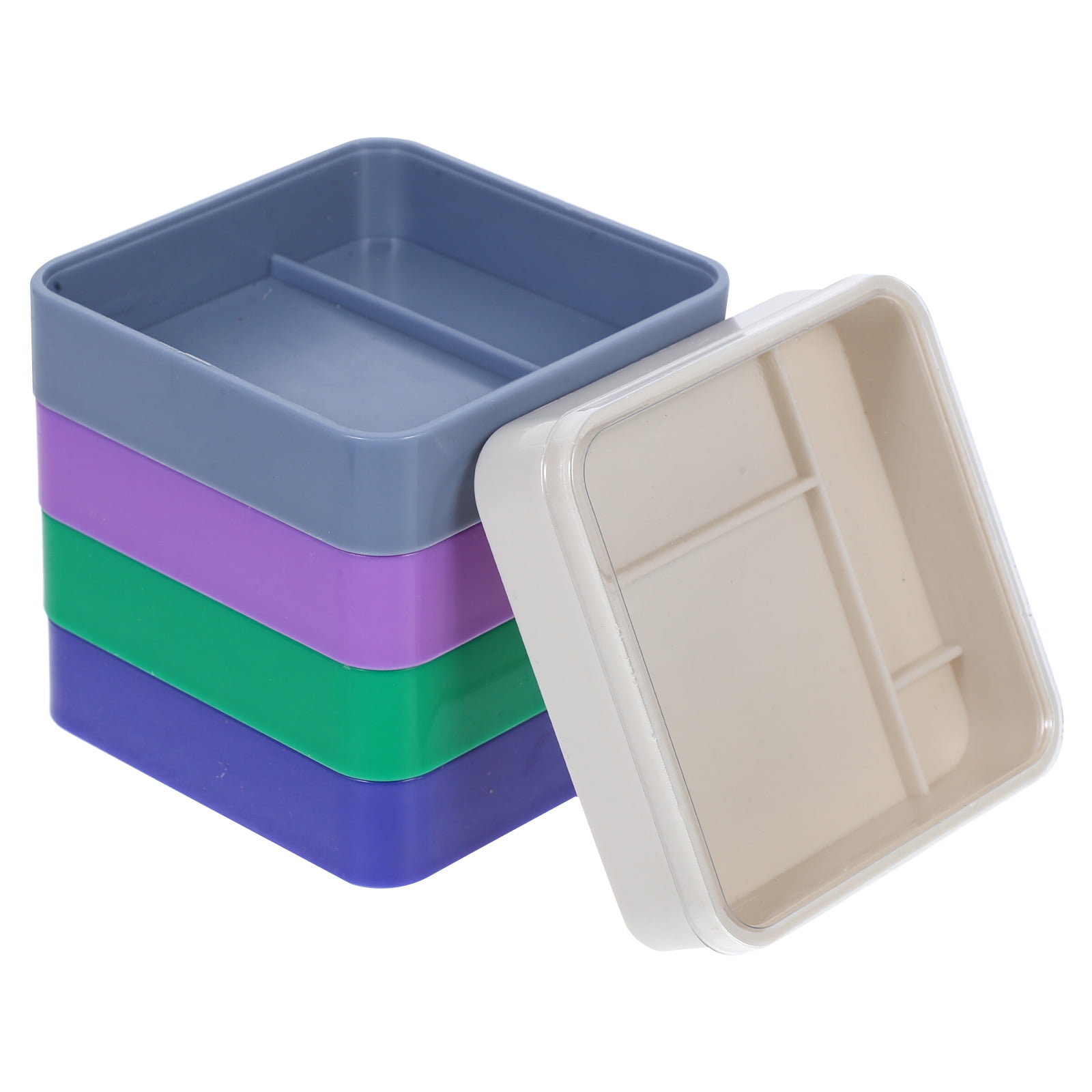 GOOHOCHY 1 Set Watch Parts Organizer Box 5-Tier Small Plastic Storage ...