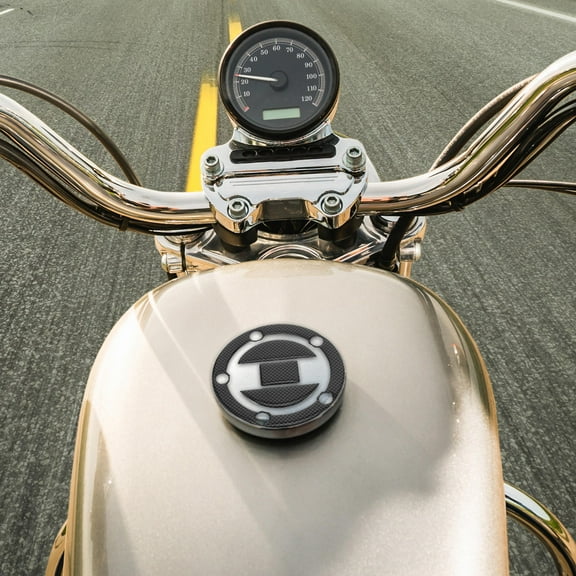 GOOHOCHY 1 Set of Motorcycle Gas Cap Sticker Motorcycle Tank Protector Decal Gas Tank Cap Decals Gas Oil Tank Sticker Compatible for Suzuki