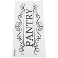 thumbnail image 1 of GOOHOCHY 1 Sheet Waterproof Pantry Door Sticker Pvc Material Pantry Sign For Home Commercial Use Sign For Storage Room Kitchen Decor, 1 of 8