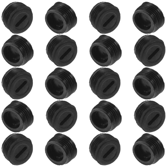 GOOHOCHY 10 Pairs Rotary Tool Brush Cap Black Plastic For Electric Tools Versatile Tool