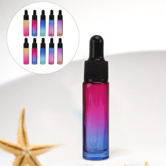GOOHOCHY 10 Pcs Bottle Dispense Dropper Leak-proof Travel Size Container