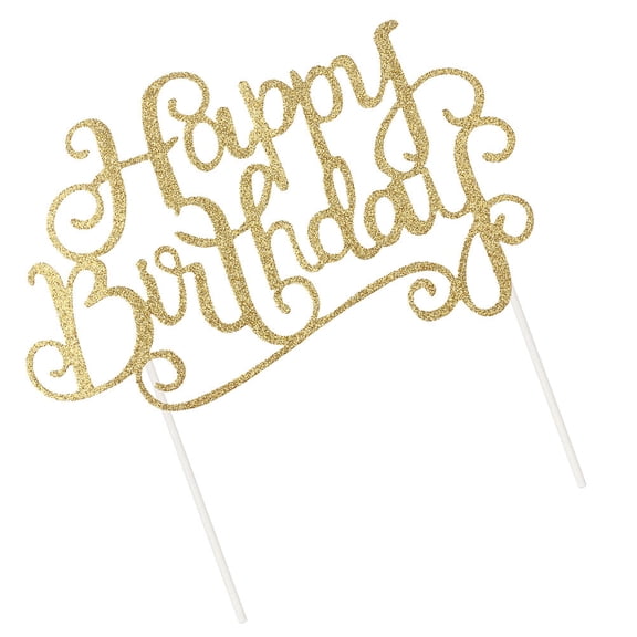 GOOHOCHY Birthday Cake Toppers Decorations for Party Supplies and Celebration