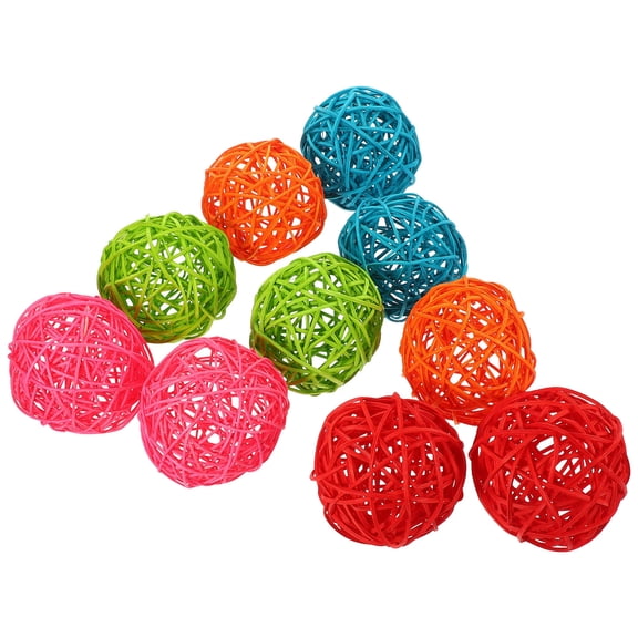 GOOHOCHY 10 Pcs Decorating Ball Christmas Party Decorations Festive Scene Decor 10X10CM