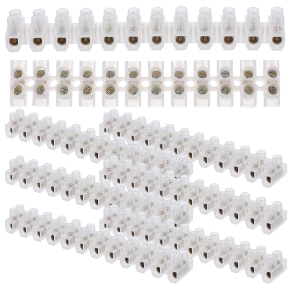 GOOHOCHY 10 Pcs Electrical X3 Terminals High Pressure Resistance Block
