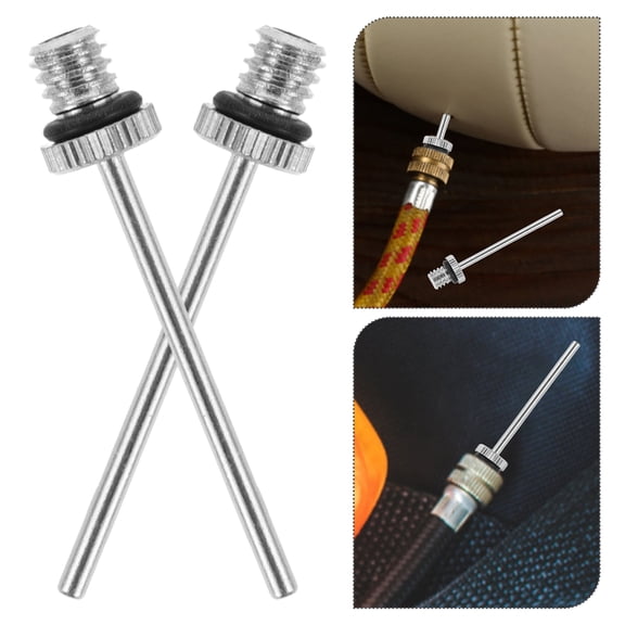GOOHOCHY 10 Pcs Gas Needle Inflator Set for Basketball Pump, Small Air Pump Needles for Sports