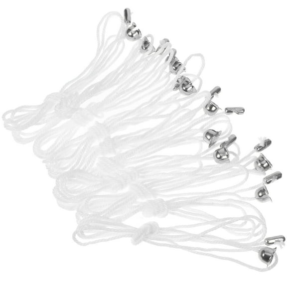 GOOHOCHY 10 Pcs Handle Bathroom Light Pull Cord Zipper Switch Cable 100.00X0.20X0.20CM