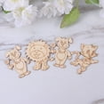 thumbnail image 1 of GOOHOCHY  10 Pcs Painted Lion Model Decorating Crafts Unfinished Child, 1 of 8